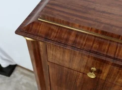 Pamono Art Deco Precious Wood Secretary by Jules Leleu for Maison Leleu, 1940s Hot