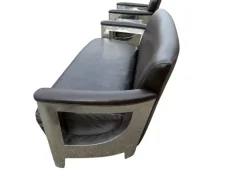 Pamono Art Deco 2-Seater Sofa and Club Armchairs, Set of 3 Outlet