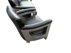 Pamono Art Deco 2-Seater Sofa and Club Armchairs, Set of 3 Outlet