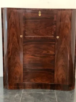 Pamono Art Deco Secretaire in Feather Mahogany Discount