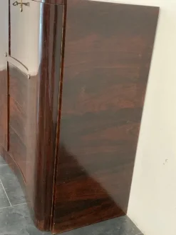 Pamono Art Deco Secretaire in Feather Mahogany Discount