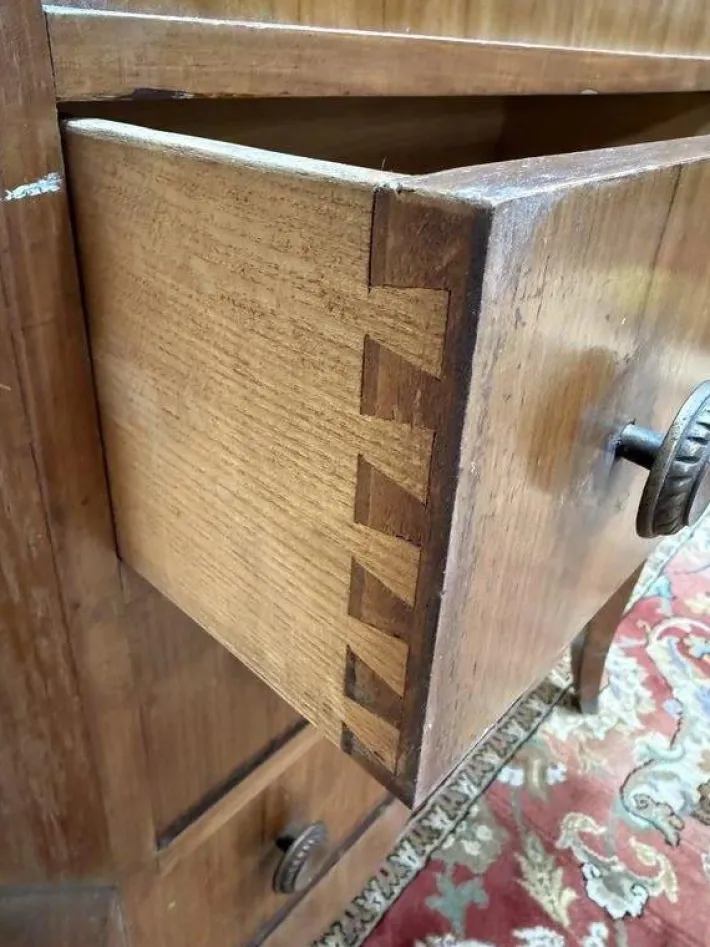 Pamono Art Deco Secretary in Walnut Veneer New