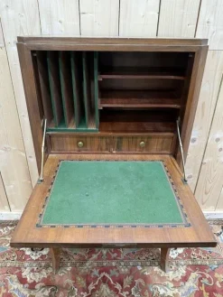 Pamono Art Deco Secretary in Walnut Veneer New