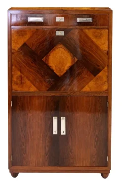 Pamono Art Deco Secretary with Hidden Locking Mechanism, 1930s Outlet