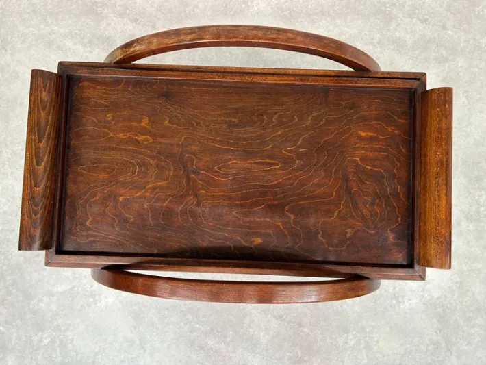 Pamono Art Deco Serving Trolley from Thonet, 1930s Hot