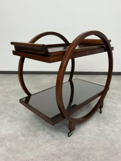 Pamono Art Deco Serving Trolley from Thonet, 1930s Hot