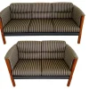 Pamono Art Deco Sofas with Double and Triple Seating, Set of 2 Outlet