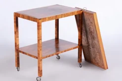 Pamono Art Deco Trolley in Walnut, 1930s Best