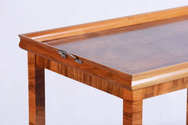 Pamono Art Deco Trolley in Walnut, 1930s Best