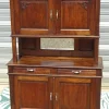 Pamono Art Deco Two-Part Walnut Buffet, 1940s New