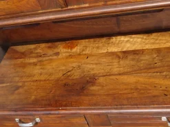 Pamono Art Deco Two-Part Walnut Buffet, 1940s New