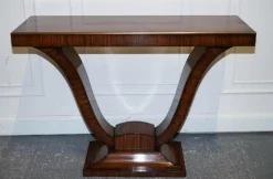 Pamono Art Deco Vancucci Sunburst Console Table by Theodore Alexander Sale