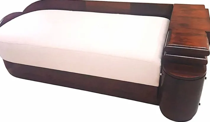 Pamono Art Deco Velvet Daybed Outlet