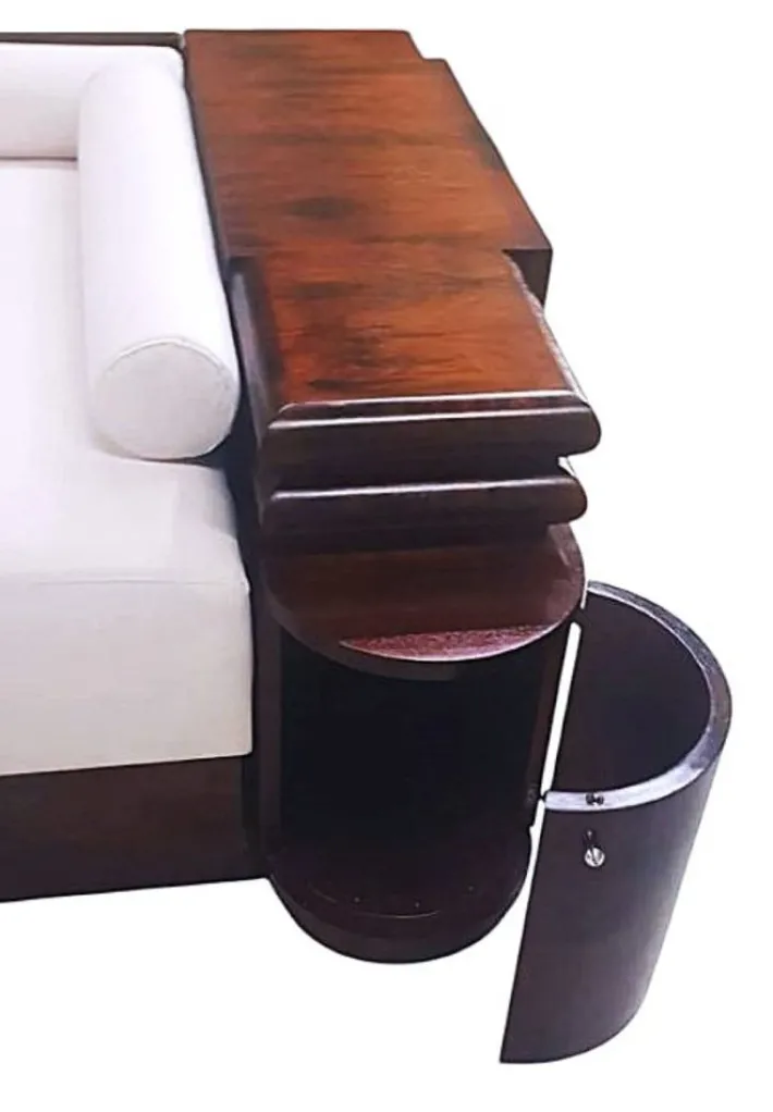 Pamono Art Deco Velvet Daybed Outlet