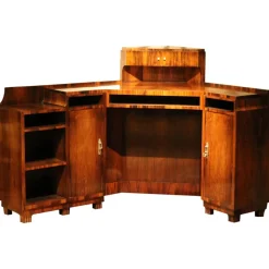 Pamono Art Deco Veneer Writing Desk or Vanity Table, 1920s