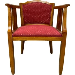 Pamono Art Deco Walnut Office Chair, 1930s Hot