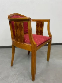 Pamono Art Deco Walnut Office Chair, 1930s Hot