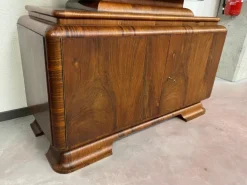 Pamono Art Deco Walnut Showcase, 1930s Clearance