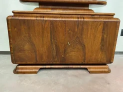 Pamono Art Deco Walnut Showcase, 1930s Clearance
