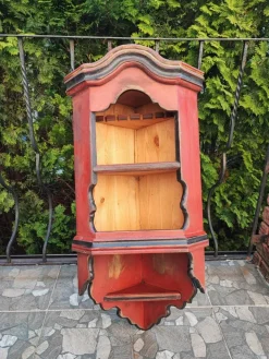 Pamono Art Deco Wooden Corner Cabinet, 1930s Hot