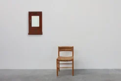 Pamono Art Deco Wooden Shaving Cabinet with Beveled Mirror, France, 1920s Outlet