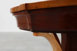 Pamono Art Deco Wooden Side Table, France, 1930s New