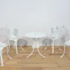Pamono Art Nouveau Aluminum Garden Chairs, 1950s, Set of 5 Best