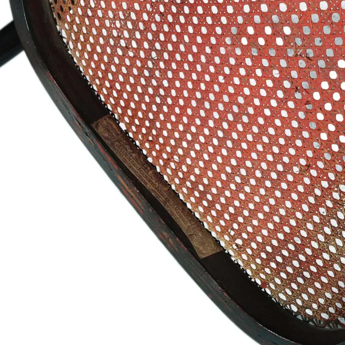 Pamono Art Nouveau Beech and Woven Rocking Chair by Jacob & Josef Kohn, 1910s Best