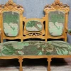 Pamono Art Nouveau Bench in the style of Alfonce Mucha, 1900s Best
