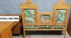 Pamono Art Nouveau Bench in the style of Alfonce Mucha, 1900s Best