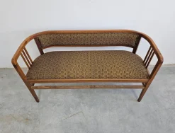 Pamono Art Nouveau Bench in Walnut by Otto Wagner, 1890s Discount
