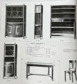 Pamono Art Nouveau Buffet by Prof. Josef Hoffmann for J. J. Kohn Sale
