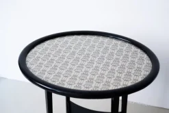 Pamono Art Nouveau Chairs and Table by Josef Hoffmann for Thonet, 1890s, Set of 3