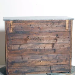 Pamono Art Nouveau Chest of Drawers with Marble Top & Beveled Mirror, 1900s Sale