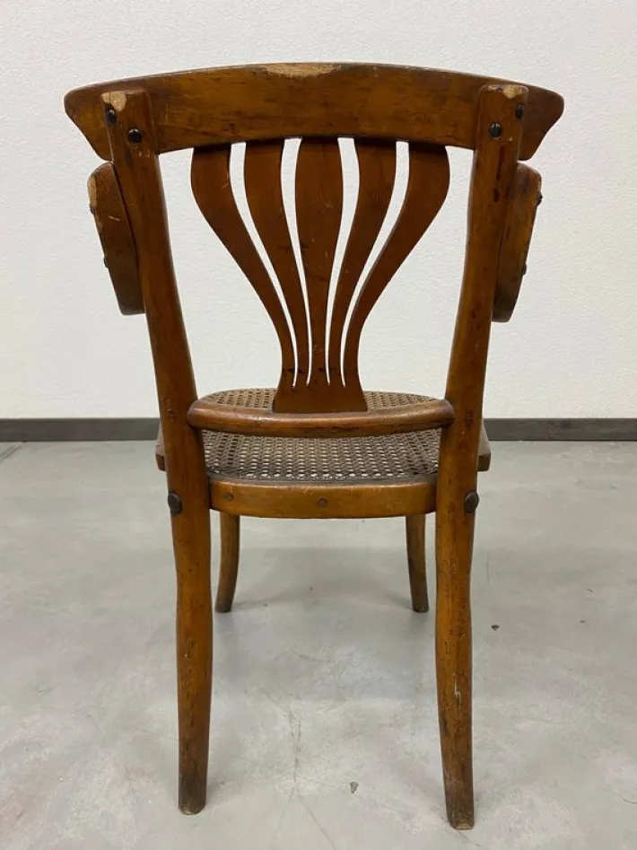 Pamono Art Nouveau Children's Armchair attributed to J&J Kohn, 1890s Discount