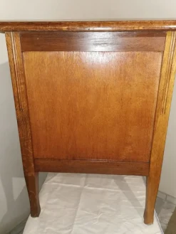 Pamono Art Nouveau Childrens Desk in Oak with Original Folding Compartment, Germany, 1890s Best