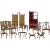 Pamono Art Nouveau Chippendale Living Room Set, Set of 11 New