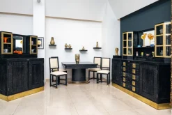 Pamono Art Nouveau Dining Room by Fritz Nagel for Josef Hoffmann, 1910, Set of 9 Best