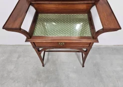 Pamono Art Nouveau Dressing or Vanity Table with Mirror in Walnut, 1890s Hot