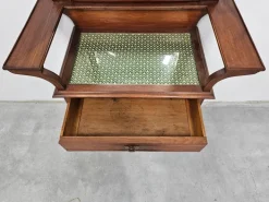 Pamono Art Nouveau Dressing or Vanity Table with Mirror in Walnut, 1890s Hot