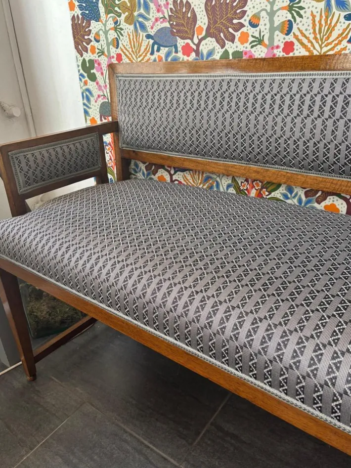 Pamono Art Nouveau Salon Bench, 1890s Clearance