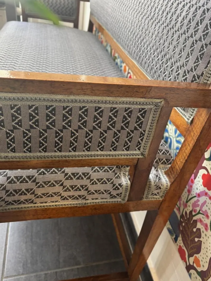 Pamono Art Nouveau Salon Bench, 1890s Clearance