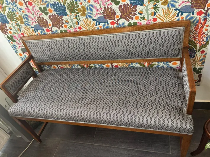 Pamono Art Nouveau Salon Bench, 1890s Clearance