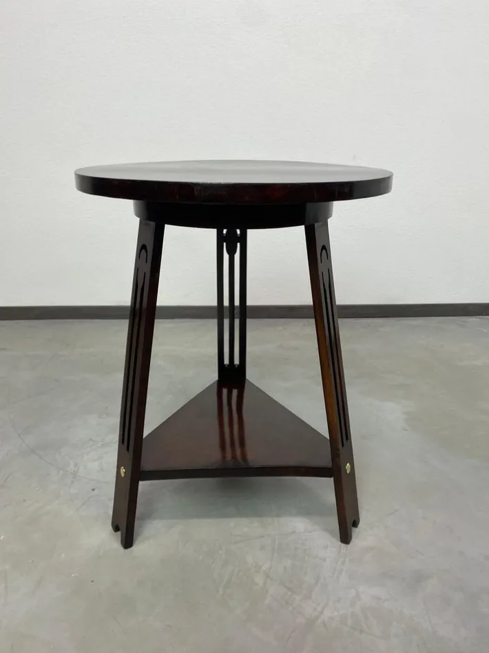 Pamono Art Nouveau Side Table attributed to Joseph Maria Olbrich, 1890s Sale