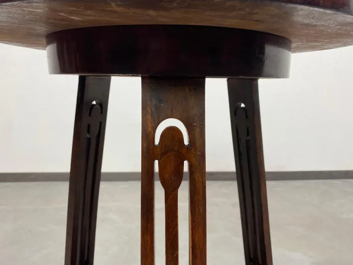 Pamono Art Nouveau Side Table attributed to Joseph Maria Olbrich, 1890s Sale