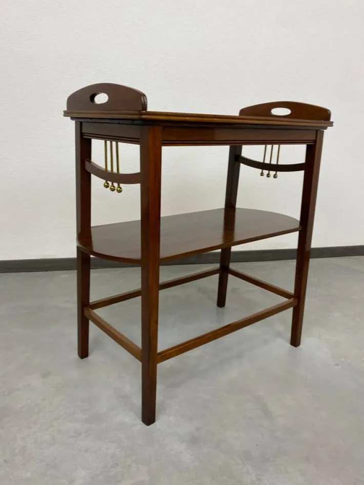 Pamono Art Nouveau Side Table, 1890s New