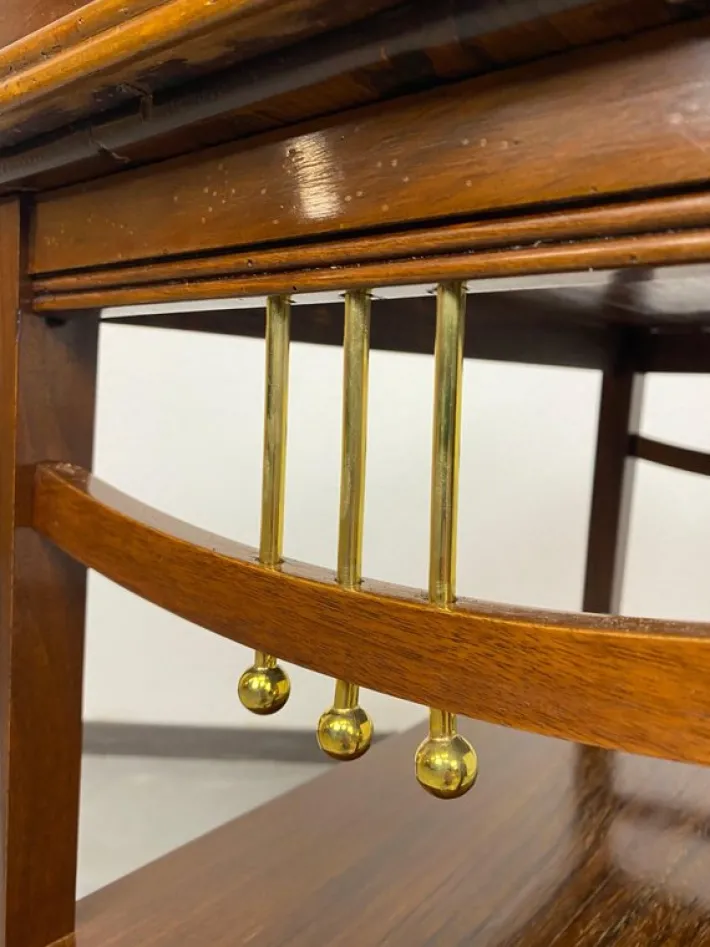 Pamono Art Nouveau Side Table, 1890s New