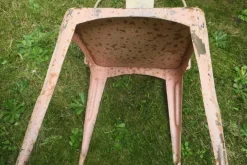 Pamono Art Nouveau Tolix Bistro Garden Chairs, Set of 3