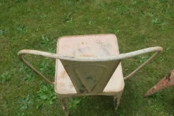 Pamono Art Nouveau Tolix Bistro Garden Chairs, Set of 3