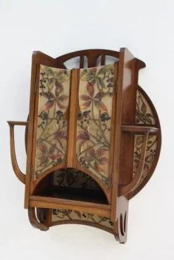 Pamono Art Nouveau Wall Cabinet, 1890s